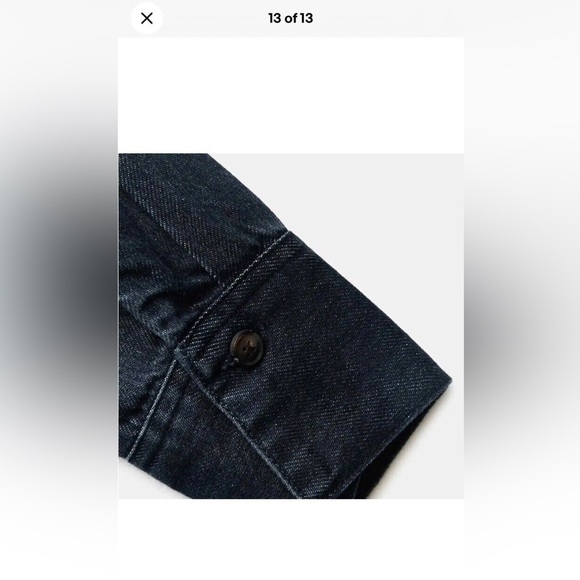 ZARA ~ DENIM SHIRTDRESS ZW COLLECTION - Picture 11 of 11